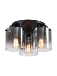 Dimmbare Design Deckenlampe „Sweden“ 3-Flammig Searchlight