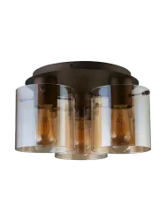 Dimmbare Design Deckenlampe „Sweden“ 3-Flammig Searchlight