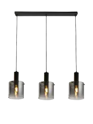 Lineare Design Pendellampe „Sweden“, 3-Flammig Searchlight