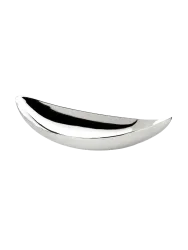 Design Schale „Halifax“ aus Edelstahl, hochglanzpoliert, 55 x 28 cm EDZARD