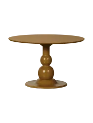 Runder Massivholz Design Esstisch „Blanco“ - Ø 120 cm De Eekhoorn