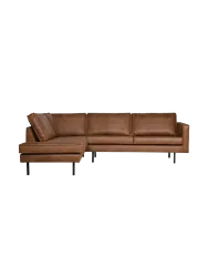 Design Ecksofa „Roddie“ aus recyceltem Leder De Eekhoorn