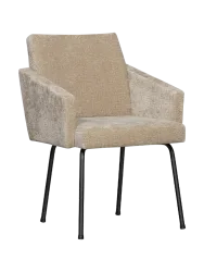 mutoni - Esszimmerstuhl Mount 3D-Chenille sand, One Size