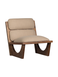 Massivholz Design Sessel „Opulent“ De Eekhoorn