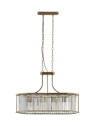 Ovale Design Pendelleuchte „Victoria“ Searchlight