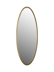 Ovaler Design Wandspiegel „Matz“, verschiedene Grössen White Label by Bloomingloft