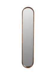 Design Wandspiegel „Nyko“ mit Holzrahmen, verschiedene Grössen White Label by Bloomingloft