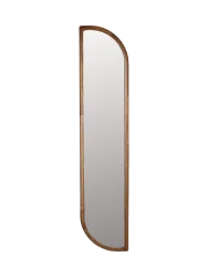 Design Wandspiegel „Nyko“ mit Holzrahmen, verschiedene Grössen White Label by Bloomingloft
