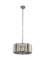 Dimmbare Design Hängelampe „Chapeau“ aus Kristall Searchlight