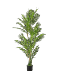 Lebensechte Kunstpflanze „Palme Chamaedorea“, verschiedene Grössen Baq Design