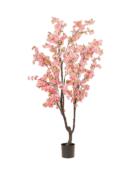 Lebensechte Kunstpflanze „Cherry Blossom Tree Pink“, verschiedene Grössen Baq Design