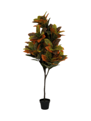 Lebensechte Kunstpflanze „Codiaeum“, verschiedene Grössen Baq Design