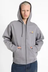 Carhartt WIP American Script Oversize Kapuzensweatjacke - Yosemite S Herren