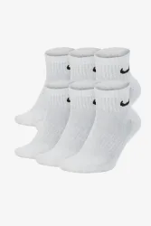 Nike Sechserpack Socken - Weiss EU42-46