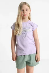Guess T-Shirt - New Light Lilac 14 Kids