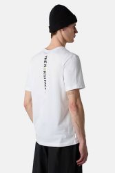 The North Face Vertical T-Shirt - White L Herren