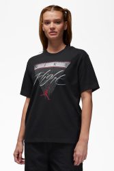 Jordan Flight Heritage Oversize T-Shirt - Black XS Damen