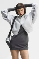 Adidas Originals Spacer Sweatjacke - Light Grey Heather S Damen