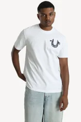 True Religion T-Shirt - Optic White S Herren