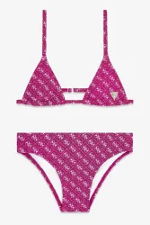 Guess Triangel Bikini - Fuchsia 12 Kids