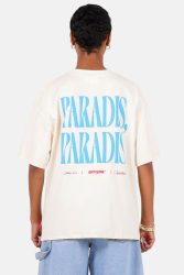Sixth June Oversize T-Shirt - Cream S Damen