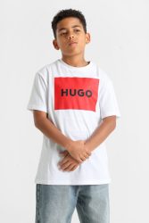 Hugo Red T-Shirt - White 14 Kids