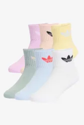 Adidas Originals Sechserpack Socken - Multicolor EU37 Kids
