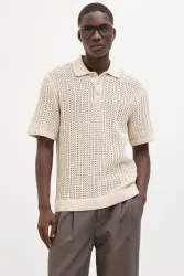 Jack & Jones JPRCCJOEL Strick Poloshirt - Whitecap Gray S Herren