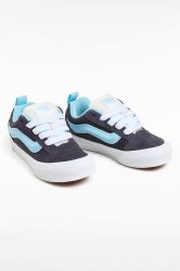 Vans Knu Skool Kids Sneaker - Retro Sport Grey + Blue EU29