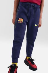 Nike FC Barcelona Tech Fleece Sweathose - Imperial Purple M Kids