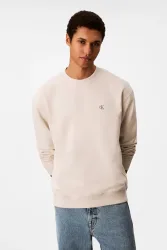 Calvin Klein Jeans Sweatshirt - Chalk L Herren