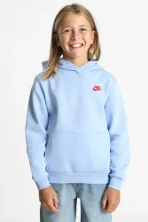 Nike Club Fleece Kapuzensweatshirt - Royal Tint XL Kids