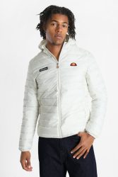 Ellesse Lombardy Leichte Gesteppte Jacke - Offwhite XS Herren