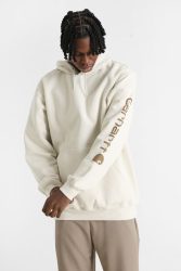Carhartt Workwear Graphic Oversize Kapuzensweatshirt - Malt L Herren