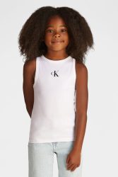 Calvin Klein Jeans Tanktop - Bright White 10 Kids