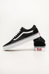 Vans Old Skool Sneaker - Schwarz + Weiss EU38