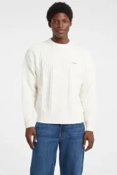 Guess Jeans Strickpullover - Offwhite L Herren