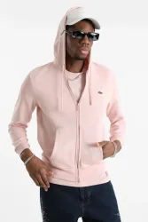 Lacoste Kapuzensweatjacke - Pale Rose M Herren