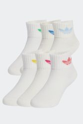 Adidas Originals Sechserpack Socken - Cloud White EU31-33 Kids