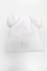 New Era Pom-Beanie - White Einheitsgroesse Damen