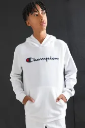 Champion Kapuzensweatshirt - White M Kids