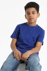 Tommy Hilfiger Kids Essential Cotton T-Shirt - Wedge Blue 14 Kids