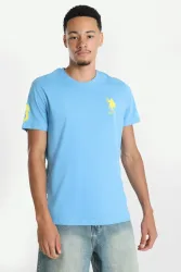 U.S. Polo Assn. Mick T-Shirt - Blue L Herren