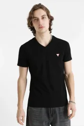 Guess T-Shirt - Jet Black M Herren