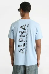 Alpha Industries T-Shirt - Artic Blue S Herren