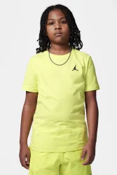 Jordan Jumpman Air Embroidered T-Shirt - Lemon Twist L Kids