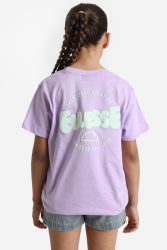 Ellesse Ronette Oversize T-Shirt - Purple 10 Kids