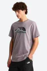 The North Face T-Shirt - Transcendent Grey L Herren