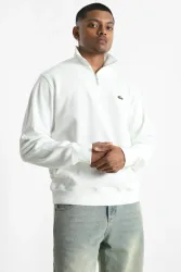Lacoste Gerippter Feinstrickpullover - Flour L Herren