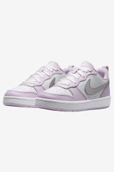 Nike Court Borough Recraft Sneaker - Doll + Metallic Silver + White EU36.5 Kids